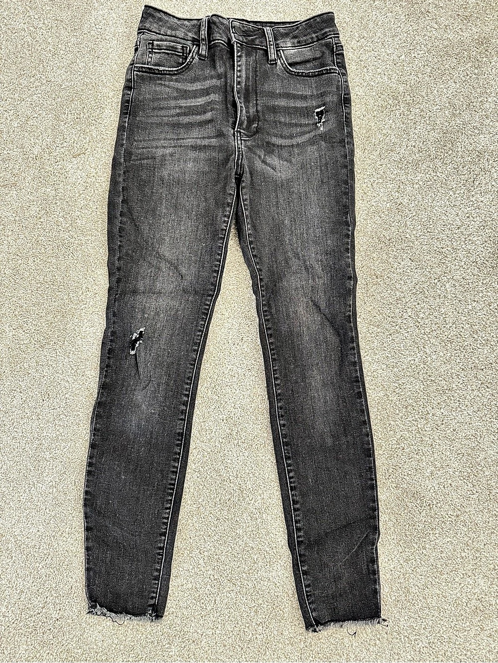 Just USA Skinny Jeans Gray Waist 4